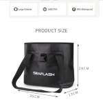Custom LOGO Print Waterproof Handbag Large PVC Waterproof Tote Bag for Women