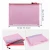 Import Custom plastic clear file folder a4 size PVC mesh document bag with zipper cosmetics offices supplies travel accessories from China