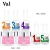 Import Custom Private Label 3 in 1 Easy Soak Off Acrylic Nail Dipping Powder System Liquid Nail Glue, Base Coat, Top Coat Refill from USA