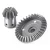 Import Custom steel truck parts bevel gear sets crown wheel pinion gear bevel gear parts from China