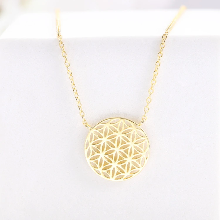 Custom Women Fashion Personalized Gold Plated Necklace