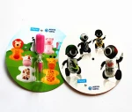 Customer design kids sand timer & hourglass with card