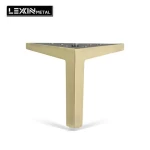 Customized Chrome Furniture Legs Chrome Metal Sofa Legs