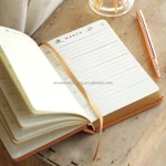 Customized Design Personalised Planner Charming Notebook Vintage Hardcover Diary 2025 Journal