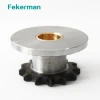 Customized sprocket 12B 3/4&#39;&#39; pitch hardened teeth long welded hub roller chain sprocket with copper bushing