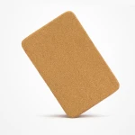 Customized wholesale Gymnastics Yoga Brick Block 400g Eco Custom Cork Yoga Blocks