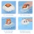 Cute Bathroom Bathing Essential Product baby animal bath water toy plastic toddler shower spray with high quality