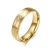 Import CZ Crystal Gold Engagement Wedding Ring Stainless Steel Couple Ring from China