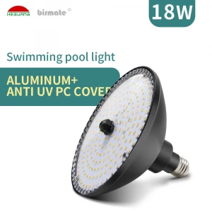 DC12V AC12V 18W E26 E27 Case swimming underwater  pool lighting led pool light bulb edison base