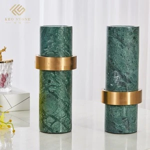 Decoration Simple Light Luxury Home Hotel Marble Flower Vase