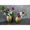 Decorative Gold Metal Vases