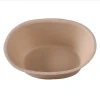 Degradable environmental protection Disposable Snack bowl Bamboo pulp 210ml
