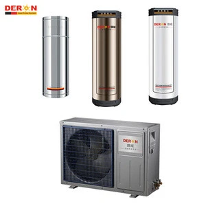 Deron 1.25KW input/1.5HP/heating capacity 5.3kw/Split Type Air  Heat Pump Water Heater 150L  water tank/household/residential