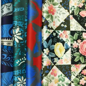Designer liked OEM pattern eco-friendly digital printing 100% polyester fabric roll