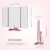 Import Desktop foldable makeup mirror with LED lights and sensor Travel Makeup Mirror Lighted LED Mirror from China