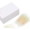 Diameter 2.0mm Chinese Bamboo Paper Cello Individually Wrapped Toothpicks