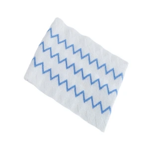Different Colored Lines Can Be Designed Disposable Microfiber Cleaning Wipes