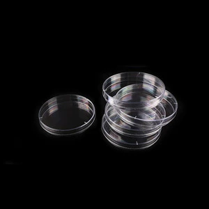 Different size disposable plastic 90mm petri dish sterile for sale