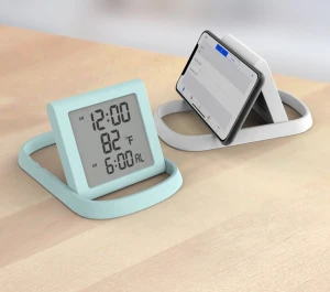 Digital Alarm Clock with big LCD display and snooze function