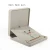 Import DIGU customize Gray Ring box Bracelet Earrings Pendant Necklace box Velvet Jewelry box from China