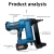 Import Dingjiang DCCN100X2 nail gun electric no gas easy to use nailer gun for concrete ceiling from China