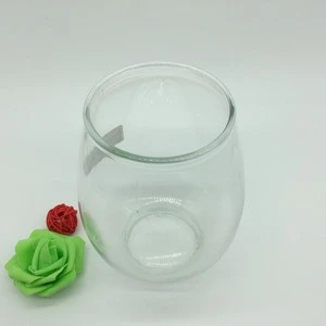 Dinosaur egg shape glass jar container for food storage pickle/sauces/snacks/biscuit/scented tea