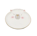 dishes for restaurant ceramic cartoon kid cow pattern  dishes plates