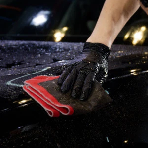 Disposable Nitrile Gloves for Car Wash Black Rubber Gloves