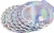 Import Disposable Printing Foil iridescent Shell Shaped paper Plate from China