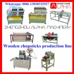 Disposable wooden / twin/bamboo / chopstick wood rounding making machine