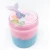 Import DIY crystal Mermaid tail Slime with sparkles and conch shell for Kids Clay Toy reduced pressure toy from China