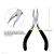 Import DIY hand-made mini 4 inch manual wire cutters a variety of needle nose pliers from China