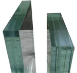 Double Glazing Tempered Glass Aluminum Frame Laminated Glass For Curtain Wall Exterior