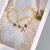 Import Double Love Flower Branch Love Cake Toppers Acrylic For Valentines Day Wedding Baking Cake Decoration from China