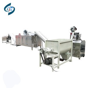 Dry pet food pellet making extruder machine equipment processing machinery