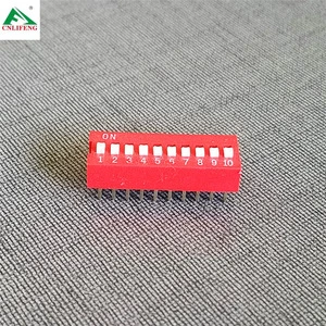 DS Type 2 rows 10-pin dip switch