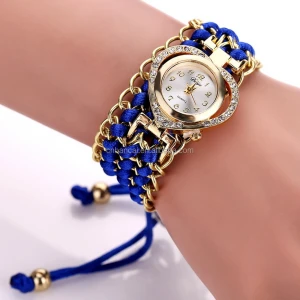 Duoya Brand Watch Women Bracelet Heart Fashion Watch Quartz Wristwatch Clock Ladies Casual Vintage Women Dress Watch