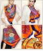 Durable in use silk wraps and shawls