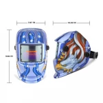 Eagle Custom Auto Darkening Welding Helmet Hot Selling Blue 3 Years