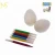 Import Easter gift egg shaped graffiti pen multi color drawing wax crayon for kids from China