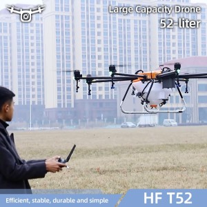 Easy Maintenance Detachable Types of Drones Used in Agriculture 52L Crop Spraying Drone Price Uav for Agricultural Purpose