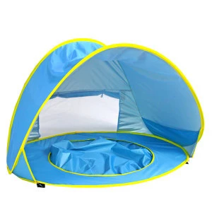 easy pop-up portable lightweight baby beach tent kids play tent for sun shelter