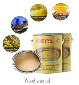 Eco Friendly Antiseptic UV Protective Wood Wax Oil Paint Coating Finish for Wooden Furniture