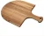 Import Eco friendly custom kitchen bamboo acacia wood pizza peel pizza cutting board paddle from China