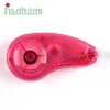 Eco-friendly designs oem cute kids fashionable stationery colored plastic pens extra long correction tape custom
