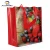 Import Eco Recyclable red Promotional Customized Printed Tote Laminated  Non Woven Shopping Bag from China