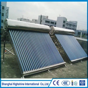 Economic and Efficient cheap solar epdm spa panel nonpressure all stainless steel water heater