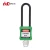 Import Elecpopular Industry Colorful 76mm Insulation Shackle Safety Nylon PA Padlock from China