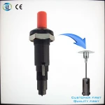 electric piezo igniter for gas heater parts,push button gas lighter for kitchen pellet stove