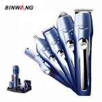 Electric Shaver 5 in 1 Washable and Rechargeable Head Shaver Beard Trimmer Shaver Razor Multi-functional Grooming Kit for Men